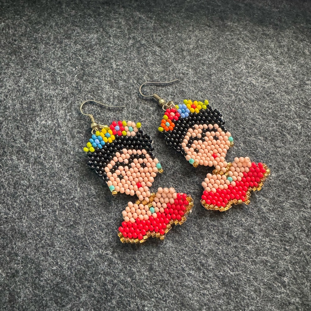 Colorful Beaded Earrings